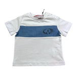 Cesare Paciotti T-Shirt Girocollo Tinta Unita con Stampa per Neonato TSP5157B BIANCO CESARE PACIOTTI 