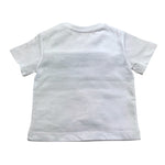 Cesare Paciotti T-Shirt Girocollo Tinta Unita con Stampa per Neonato TSP5157B BIANCO CESARE PACIOTTI 