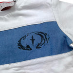 Cesare Paciotti T-Shirt Girocollo Tinta Unita con Stampa per Neonato TSP5157B BIANCO CESARE PACIOTTI 