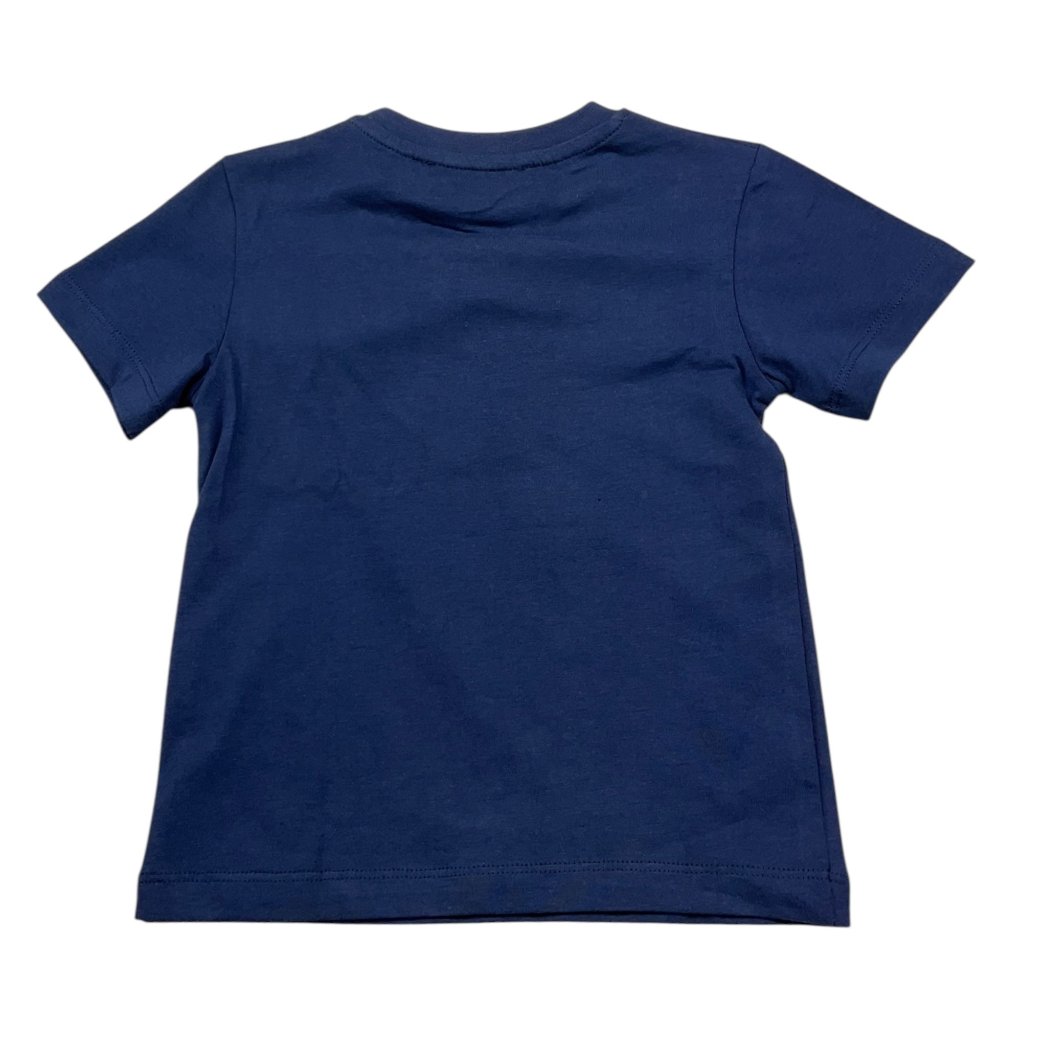 Cesare Paciotti T-Shirt Girocollo Tinta Unita con Stampa per Neonato TSP5169B BLU CESARE PACIOTTI 