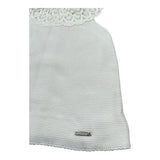 Cnd Abito Giromanica Tinta Unita per Neonata 901227 BIANCO CND 