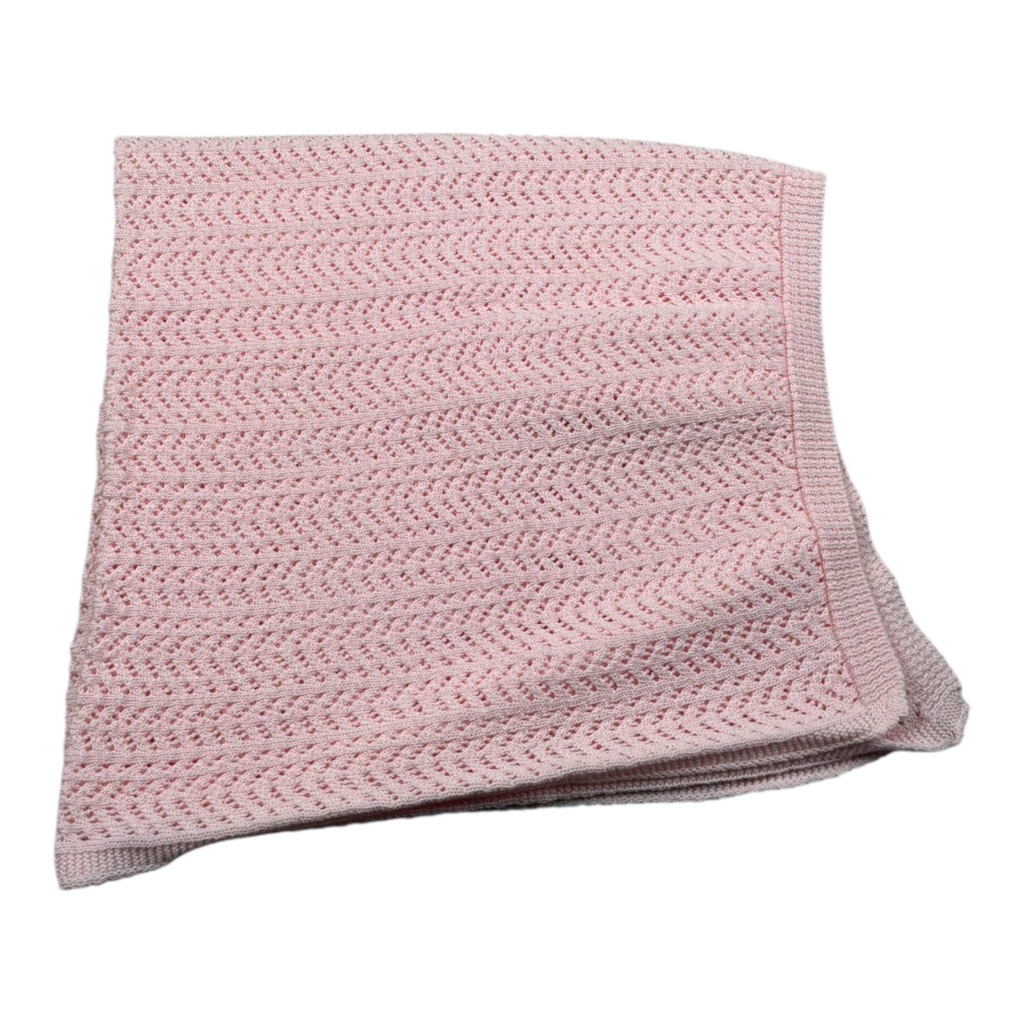 Cnd Coperta Tinta Unita con Logo per Neonata EIIEIIE ROSA CND 