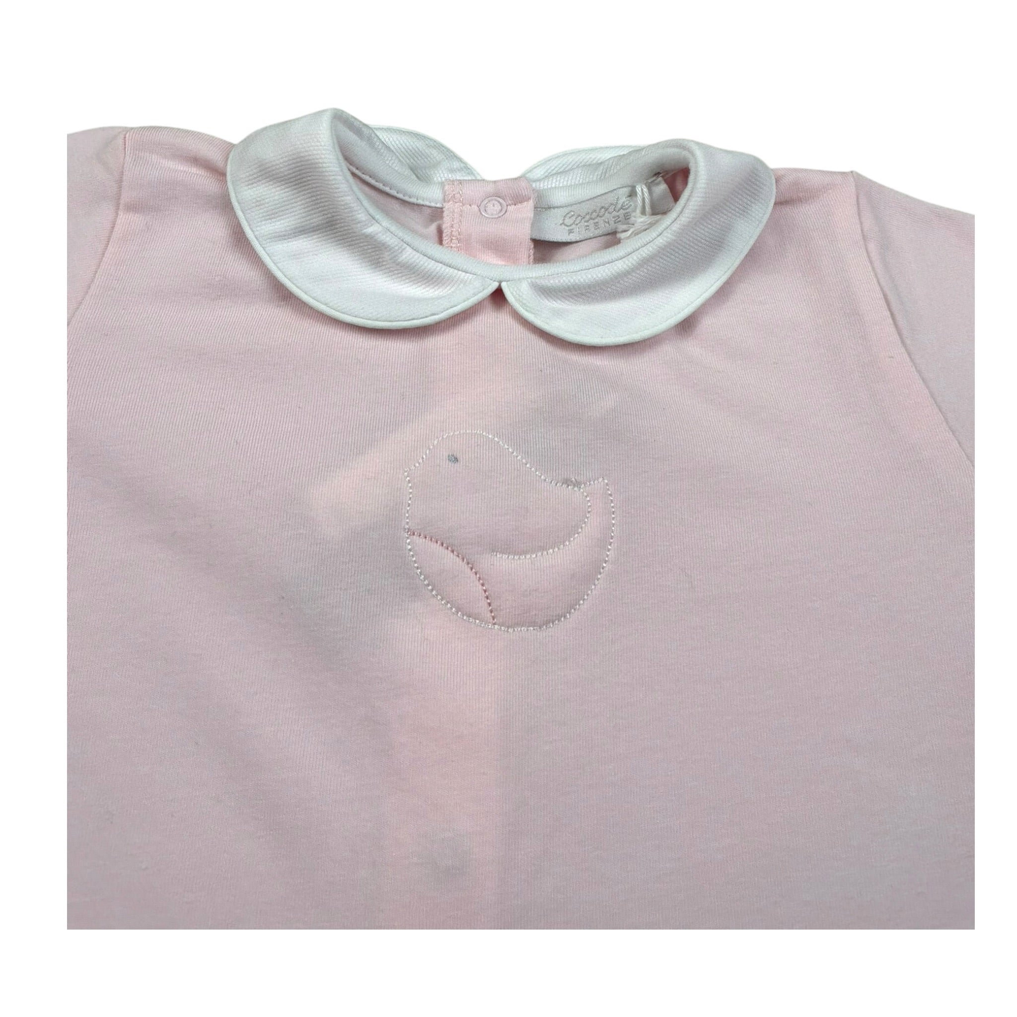 Coccode Completo 2 Pezzi T-Shirt-Culotte per Neonata C551672 ROSA COCCODE 