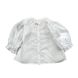 Coco' Et Mama' Camicia Tinta Unita per Neonata LUNA BIANCO COCO' ET MAMA' 