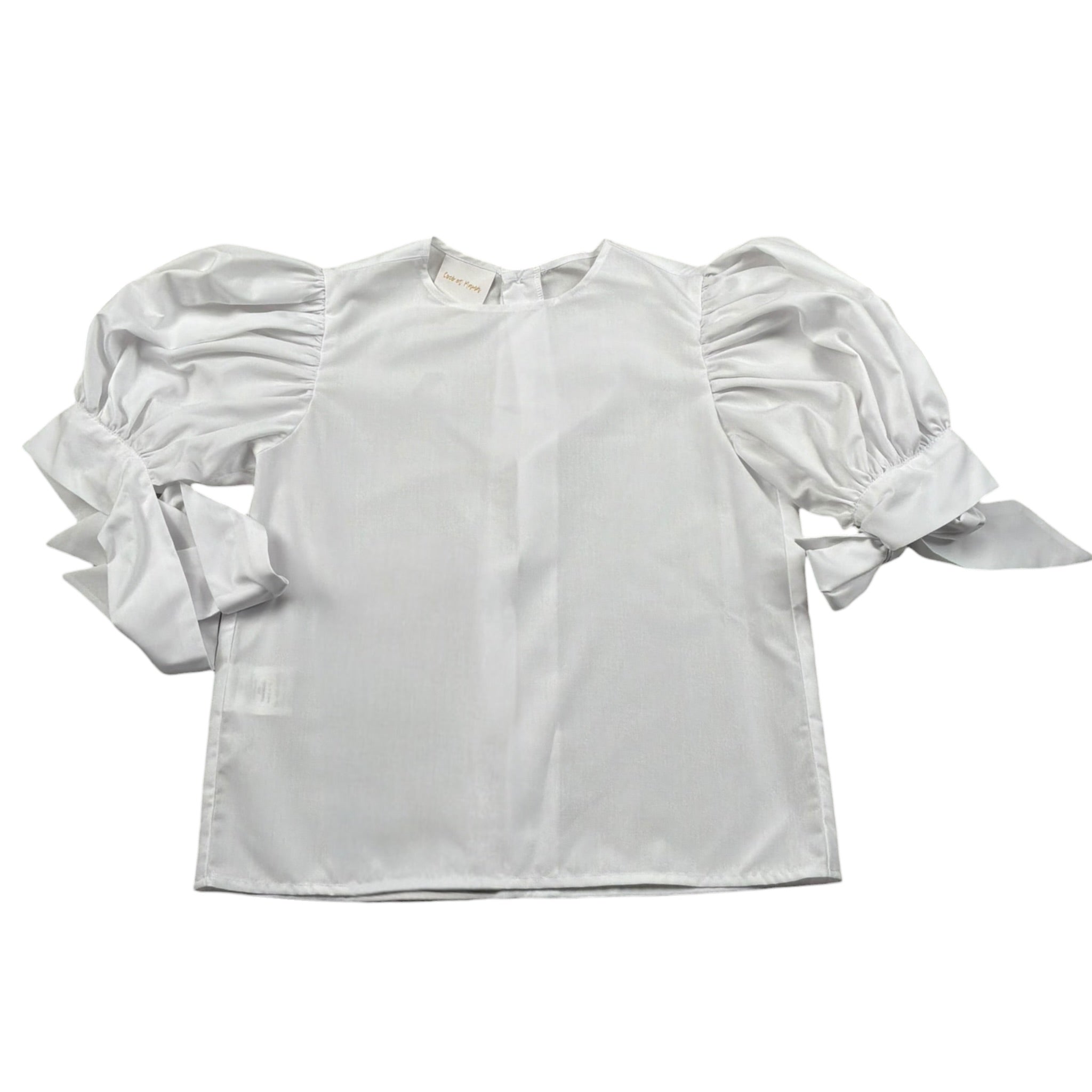Coco' Et Mama' Camicia mezza manicaTinta Unita per Bambina LUNAC BIANCO COCO' ET MAMA' 
