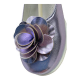 Colori Chiari Ballerina Tinta Unita con Fiore per Bambina FJ955122 VIOLA COLORI CHIARI 