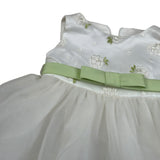 Colori Chiari Abito Cerimoniale tinta unita Giromanica Bianco per Neonata FN04365 BIANCO COLORI CHIARI 