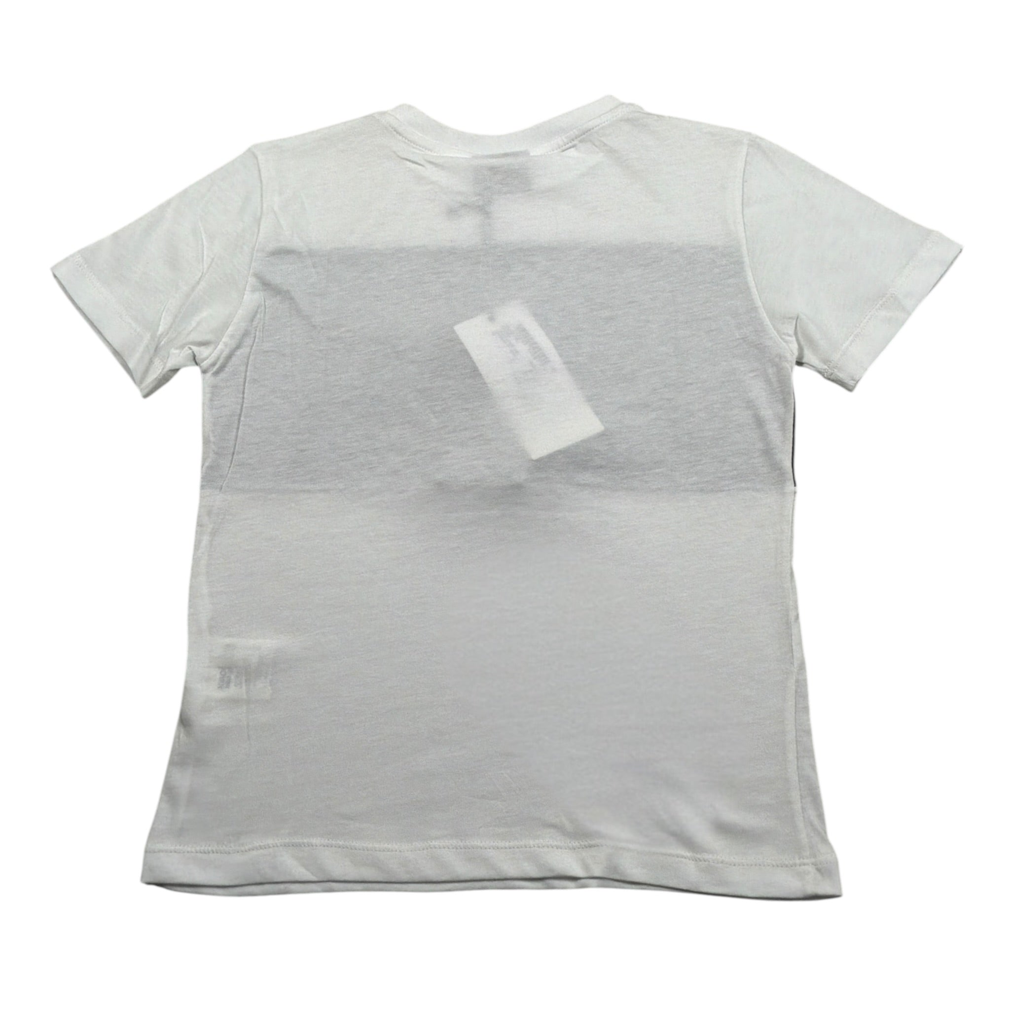 Comme Des Fuckdown T-Shirt Girocollo tinta unita con Stampa Bianco per Bambino TSCD2115J BIANCO COMME DES FUCKDOWN 