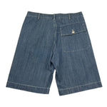 C.P. Company Bermuda Tinta Unita In Denim per Bambino CUQ00A BLU C.P. COMPANY 
