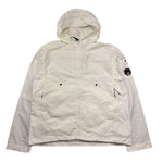 C.P. Company Giubbino Tinta Unita con Cappuccio per Bambino CUS014 BIANCO C.P. COMPANY 