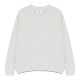 C.P. Company Maglia Girocollo Tinta Unita per Bambino CUW00C GRIGIO C.P. COMPANY 
