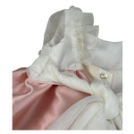 Cua-Cuak Abito Cerimonia Giromanica Bicolore Rosa per Neonata 4858 ROSA CUA-CUAK 