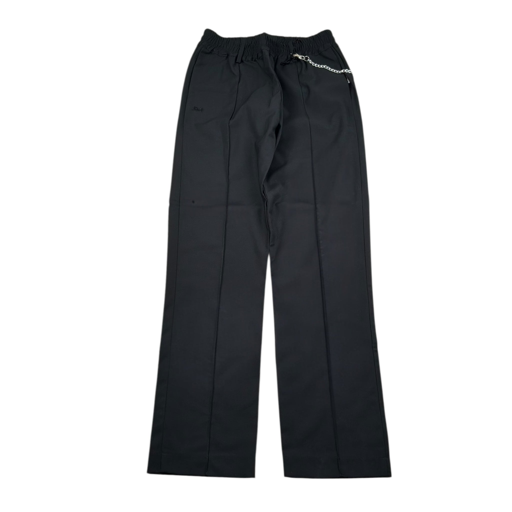 Daniele Alessandrini Pantalone Tinta Unita con Elastico In Vita per Bambino 1231P00068 NERO DANIELE ALESSANDRINI 