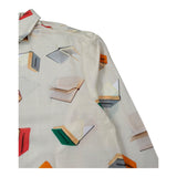 Daniele Alessandrini Camicia Manica Lunga Tinta Unita con Stampe per Bambino 1235C00312 BEIGE DANIELE ALESSANDRINI 