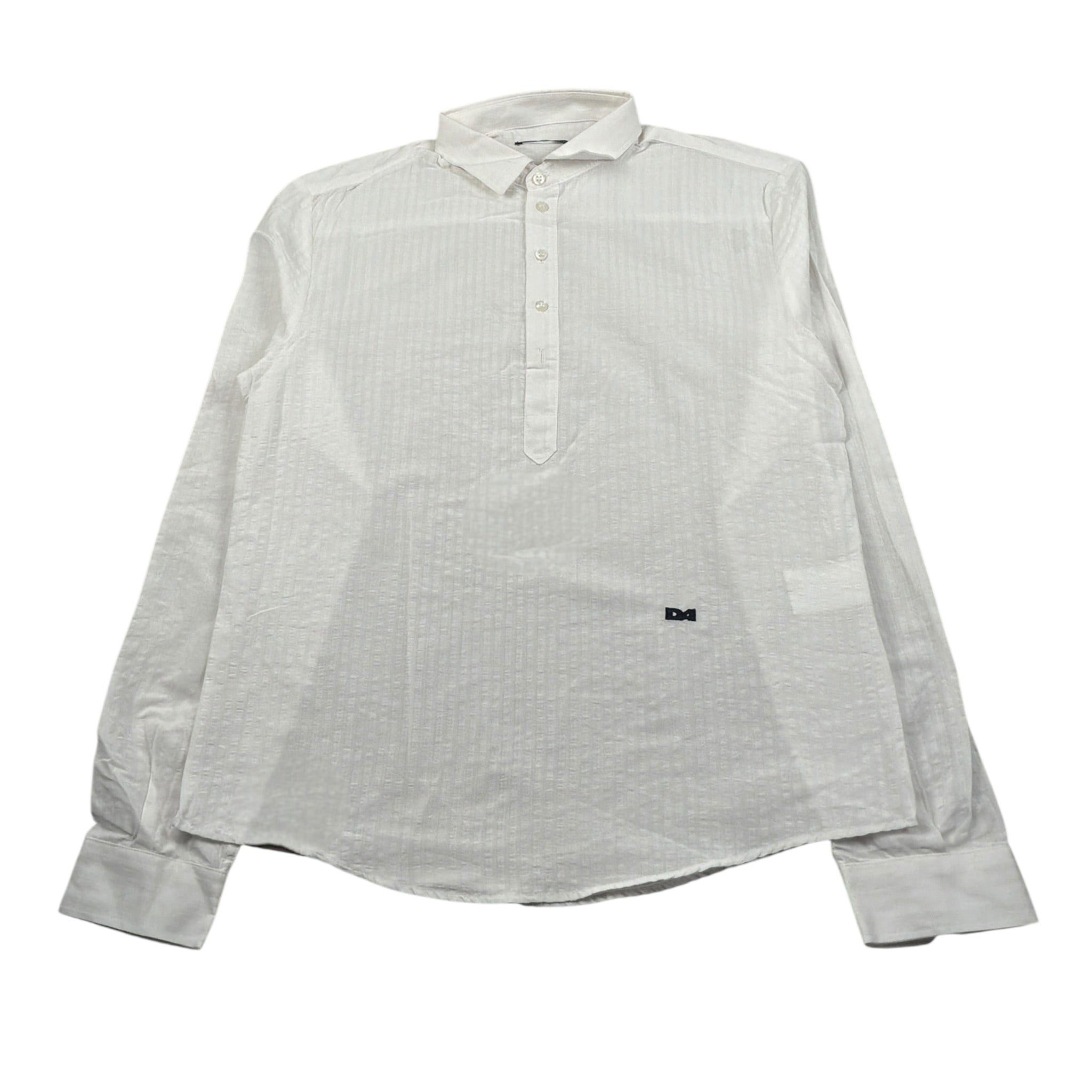 Daniele Alessandrini Camicia Manica Lunga tinta unita Bianco per Bambino 1235C1200 BIANCO DANIELE ALESSANDRINI 