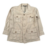 Daniele Alessandrini Camicia Tinta Unita con Tasche per Bambino 1235O1284 BEIGE DANIELE ALESSANDRINI 