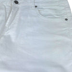 Daniele Alessandrini Jeans Tinta Unita 5 Tasche per Bambino 1235P00249 BIANCO DANIELE ALESSANDRINI 