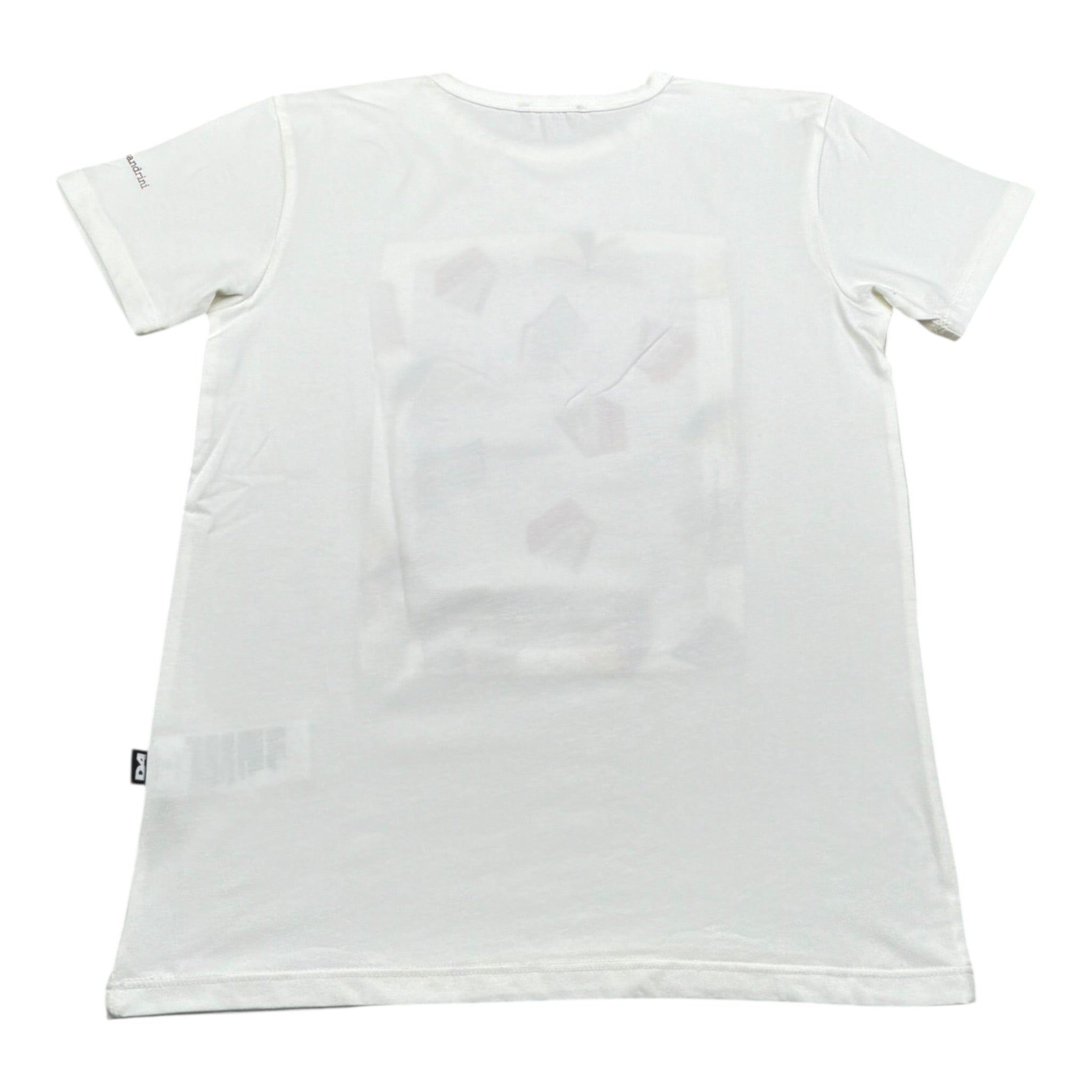 Daniele Alessandrini T-Shirt Tinta Unita con Stampa per Bambino 1236M00314X BIANCO DANIELE ALESSANDRINI 