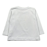 Daniele Alessandrini Shirt Girocollo Tinta Unita con Logo per Bambino 1291M00072 BIANCO DANIELE ALESSANDRINI 