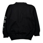 Daniele Alessandrini Cardigan Tinta Unita con Logo per Neonato 1291W00008N NERO DANIELE ALESSANDRINI 