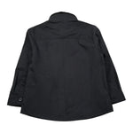 Daniele Alessandrini Camicia Manica Lunga Tinta Unita con Stampa per Neonato 1295C00084 NERO DANIELE ALESSANDRINI 
