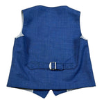 Daniele Alessandrini Gilet Tinta Unita con Bottoni per Bambino 1296B00052 BLU DANIELE ALESSANDRINI 