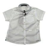 Daniele Alessandrini Camicia Manica Lunga Tinta Unita con Taschino per Neonato 1296C00028 BIANCO DANIELE ALESSANDRINI 