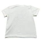 Daniele Alessandrini T-Shirt Girocollo Tinta Unita con Stampa per Neonato 1296M00179X BIANCO DANIELE ALESSANDRINI 