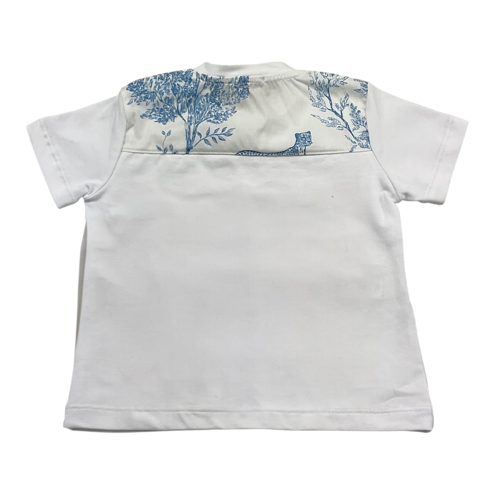 Daniele Alessandrini T-Shirt Tinta Unita con Stampa per Neonato 1296M00223 BIANCO DANIELE ALESSANDRINI 