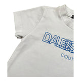 Daniele Alessandrini T-Shirt Girocollo Tinta Unita con Logo per Neonato 1296M0933 BIANCO DANIELE ALESSANDRINI 