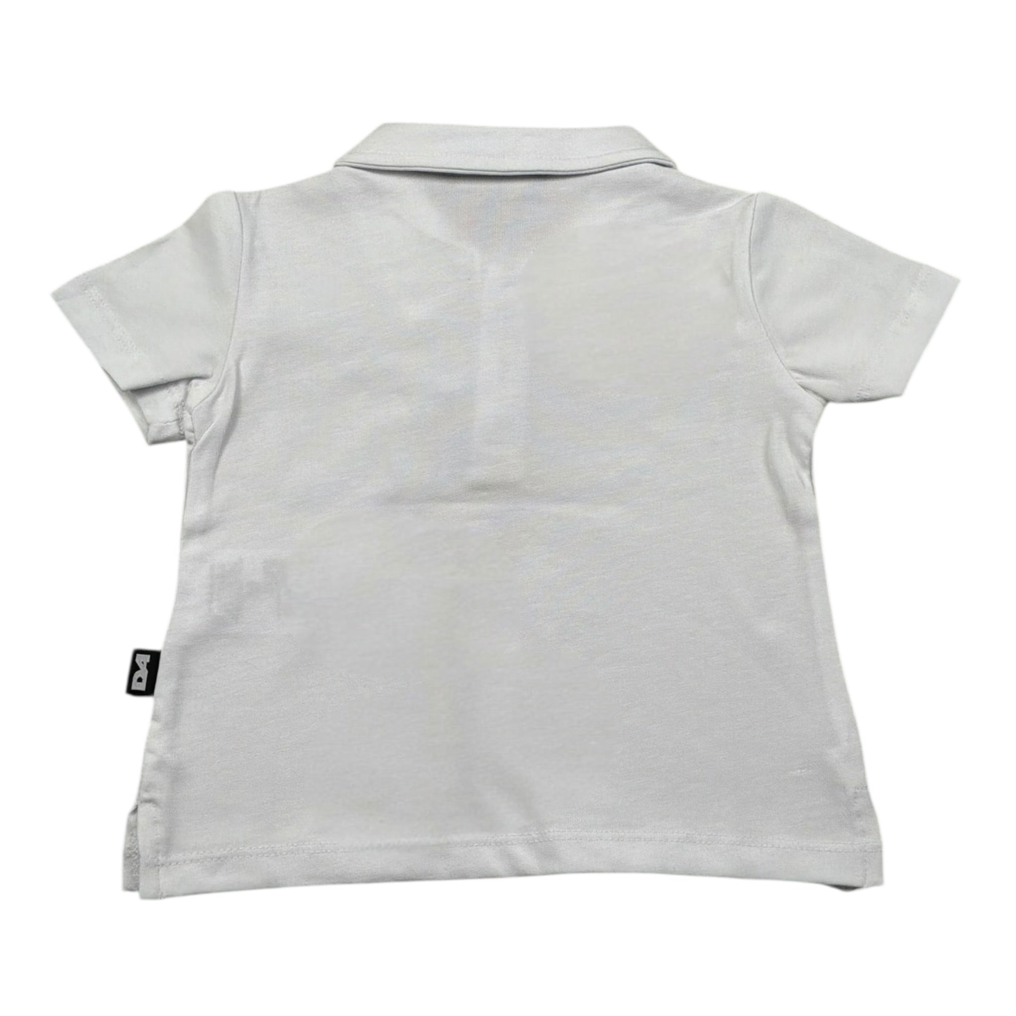 Daniele Alessandrini Polo Mezza Manica Tinta Unita con Logo per Neonato 1296MP00209 BIANCO DANIELE ALESSANDRINI 