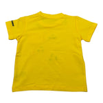 Daniele Alessandrini T-Shirt Girocollo tinta unita con Stampa Giallo per Neonato RKFIK GIALLO DANIELE ALESSANDRINI 