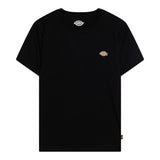 Dickies T-Shirt Girocollo Tinta Unita con Stampa Logo per Bambino DK0KSR64KBK1 NERO DICKIES 