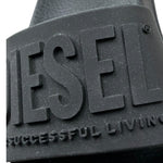 Diesel Ciabatta Tinta Unita con Logo per Bambino CIAB NERO DIESEL 