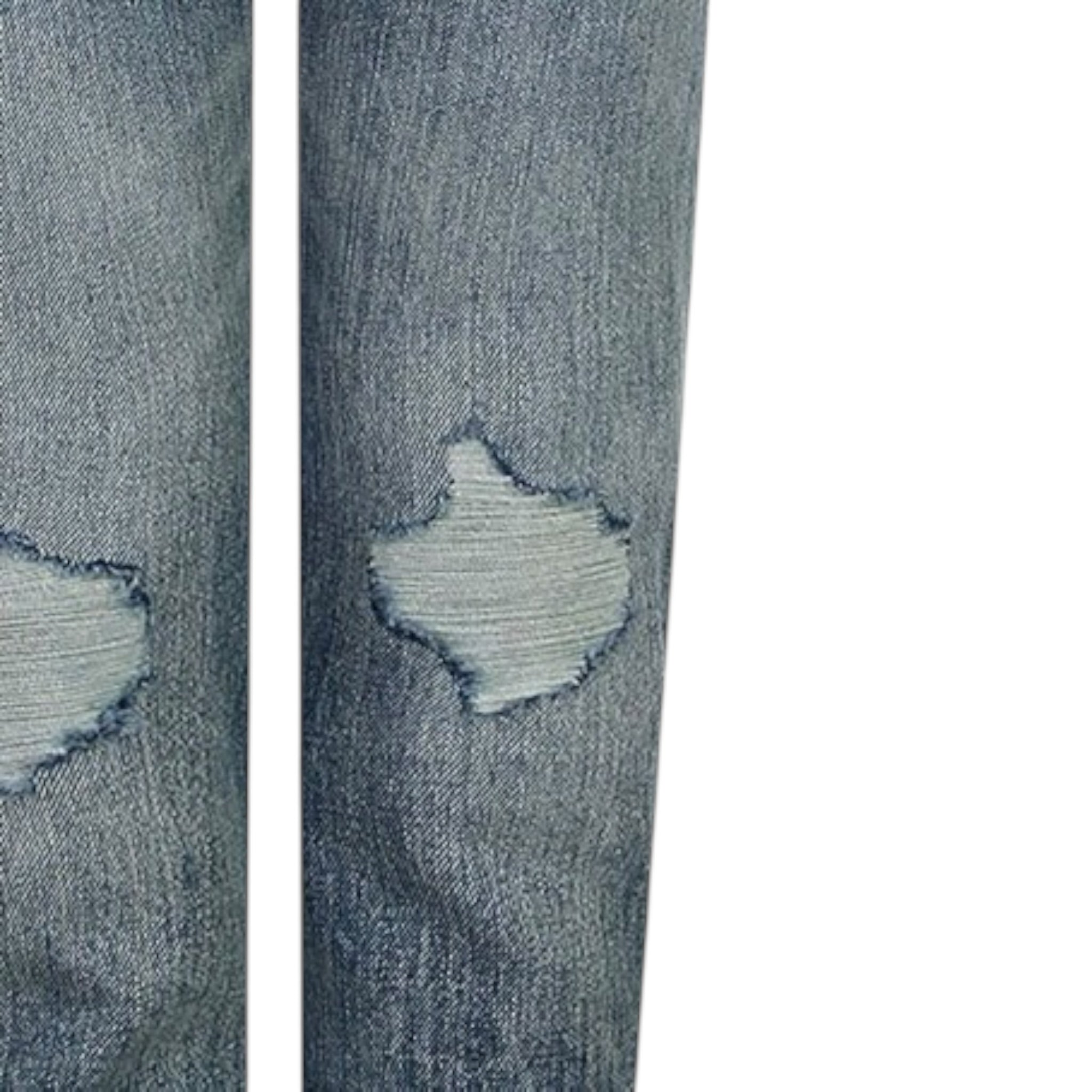Diesel Jeans tinta unita con Girovita Regolabile Azzurro per Bambino J00809KXBKK AZZURRO DIESEL 