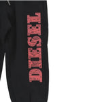 Diesel Pantalone Modello Tuta tinta unita con Logo Nero per Bambino J01433 NERO DIESEL 