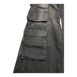 Diesel Jeans Modello Palazzo con Tasconi per Bambina J01725XX NERO DIESEL 