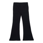 Diesel Pantalone Modello Tuta tinta unita con Logo A Zampa Nero per Bambina J02013 NERO DIESEL 