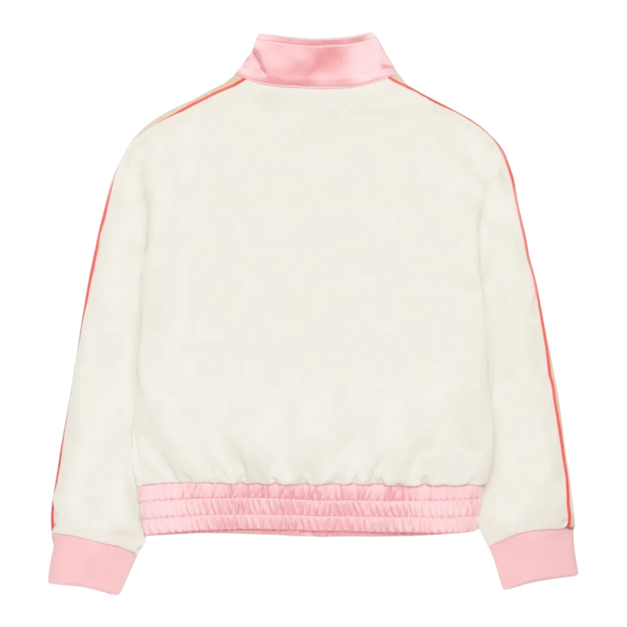 Diesel Felpa con Zip Tinta Unita per Bambina J02184 BIANCO DIESEL 