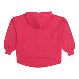 Diesel Felpa Tinta Unita con Zip E Cappuccio per Bambina J02200 ROSA DIESEL 
