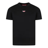 Diesel T-Shirt Girocollo Tinta Unita con Stampa per Bambino J02237 NERO DIESEL 
