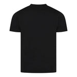 Diesel T-Shirt Girocollo Tinta Unita con Stampa per Bambino J02237 NERO DIESEL 