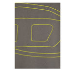 Diesel Felpa Chiusa Girocollo Tinta Unita con Logo per Bambino J02274X VERDE DIESEL 