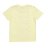 Diesel T-Shirt Girocollo Tinta Unita con Giallo per Neonata K00347 GIALLO DIESEL 