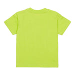 Diesel T-Shirt Girocollo Tinta Unita con Stampa per Neonato K00569 VERDE DIESEL 