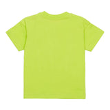 Diesel T-Shirt Girocollo Tinta Unita con Stampa per Neonato K00569 VERDE DIESEL 