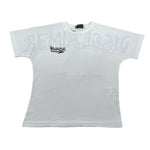 Disclaimer T-Shirt tinta unita con Stampa Bianco per Bambino 23EDK53816 BIANCO DISCLAIMER 