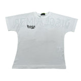 Disclaimer T-Shirt tinta unita con Stampa Bianco per Bambino 23EDK53816 BIANCO DISCLAIMER 