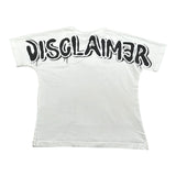 Disclaimer T-Shirt tinta unita con Stampa Bianco per Bambino 23EDK53816 BIANCO DISCLAIMER 