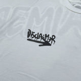 Disclaimer T-Shirt tinta unita con Stampa Bianco per Bambino 23EDK53816 BIANCO DISCLAIMER 